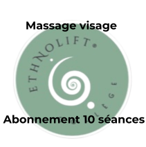 Abonnement massage visage Ethnolift- 10 séances