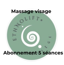 Abonnement massage visage Ethnolift - 5 séances